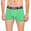 Boxer pentru bărbați Umbro [UMUM0197 2SP] PACK 2, verde.