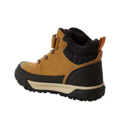 Ghete înalte izolate Lee Cooper, maro, cu închidere cu velcro