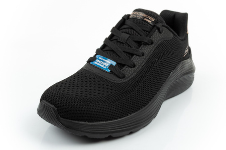 Teniși Skechers Bobs Squad Waves pentru femei, negri, ușori, la modă