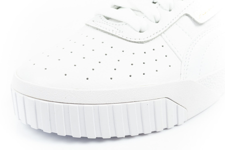 Pantofi sport pentru femei Puma Cali, piele, platformă albă, la modă