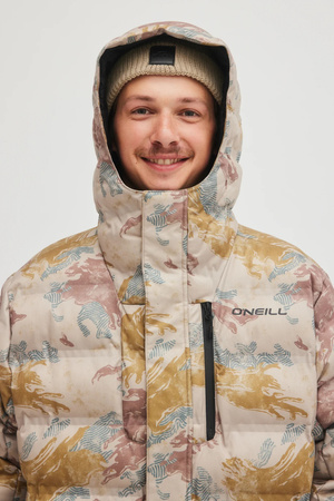 Jachetă sport de iarnă pentru bărbați O'Neill Xtrm Mountain Snowboard/Ski 5K bej
