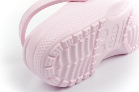 Saboți de damă Crocs Classic, sandale roz, la modă, confortabili