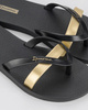 Slapi Ipanema Kirei Fem [81805 AT156], negru.
