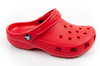 Sandale Crocs Classic pentru copii, culoare roșie, confortabile și ușoare