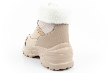 Pantofi de drumeție de iarnă Lee Cooper pentru femei, izolați, bej