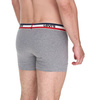 Pantaloni scurți boxer Levi's Boxer pentru bărbați, culoare gri, bumbac, la modă, pachet de 5