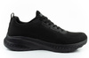Teniși negri ușori pentru bărbați Skechers Bobs Squad Chaos
