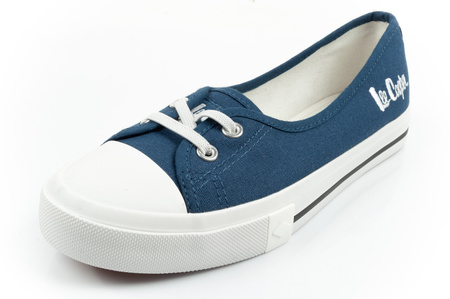 Teniși Lee Cooper pentru femei, balerini albaștri, fără slip-on