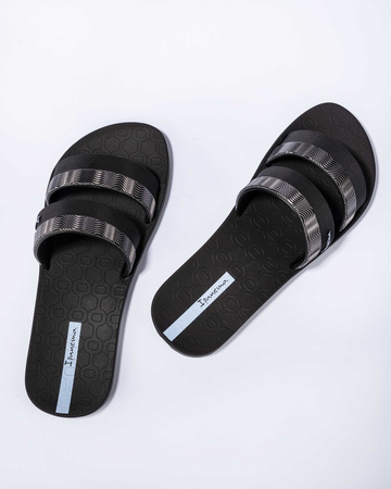 Flip-flops dama Ipanema Mesh Slide [83649 BB779], negru.