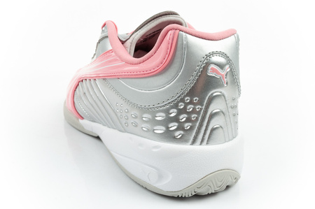 Pantofi sport Puma V-S2 Goalgetter pentru tineri, argintii la modă