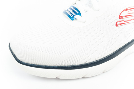 Pantofi sport Skechers Summits-Torre, sneakerși sport pentru bărbați, ușori și confortabili, albi