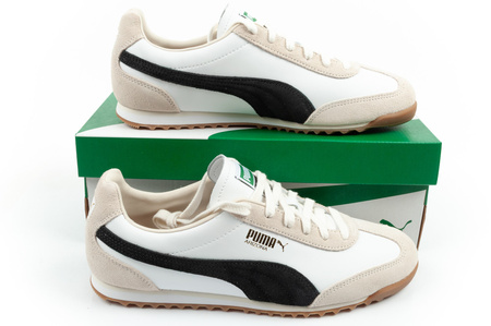 Pantofi sport unisex pentru femei Puma Arizona Retro Bej din piele