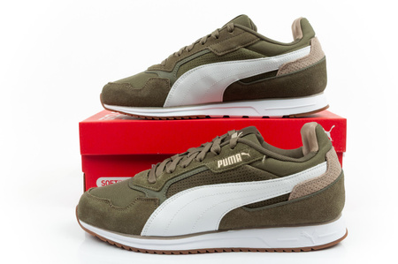 Teniși sport Puma Softride ST Miler pentru bărbați, la modă și confortabili, culoare măsliniu