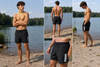 Pantaloni scurți de baie Puma pentru bărbați - Pantaloni scurți de plajă la modă pentru înot