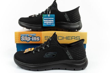 Skechers Summits-High Range [232457/BBK] Pantofi sport pentru bărbați SLIP-INS, negri.
