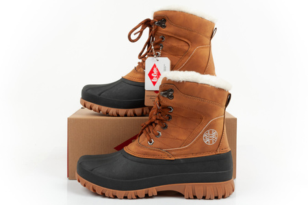 Cizme de iarnă pentru zăpadă Lee Cooper cu piele de oaie [LCJ-24-44-2869L], maro.