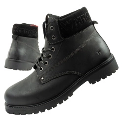 Ghete Chelsea Wrangler Arch pentru bărbați, Ghete elegante până la gleznă, Piele naturală, Negru