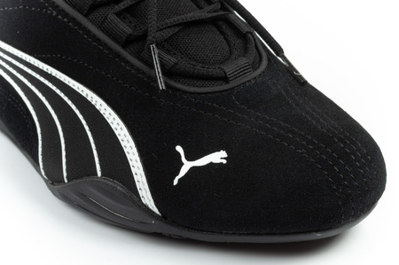 Pantofi sport pentru femei Puma Catch Soleil SD, piele naturală neagră, la modă