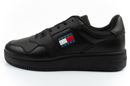 Teniși Tommy Hilfiger TJM Retro pentru bărbați, negri la modă