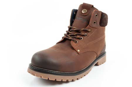 Ghete Chelsea Wrangler Arch pentru bărbați, ghete elegante din piele, maro închis