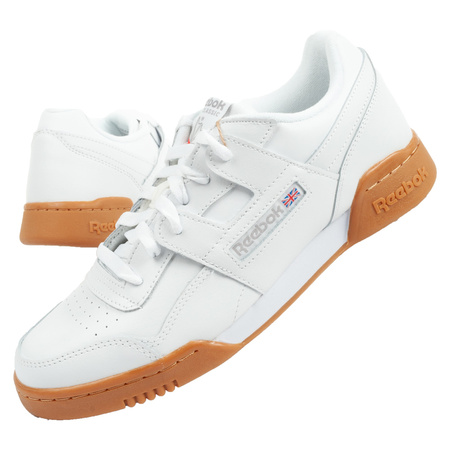 Pantofi sport pentru bărbați Reebok Workout Plus [CN2126], alb.