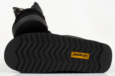 Pantofi de iarna dama D.Franklin [DFSH375003-BLAC], negri.