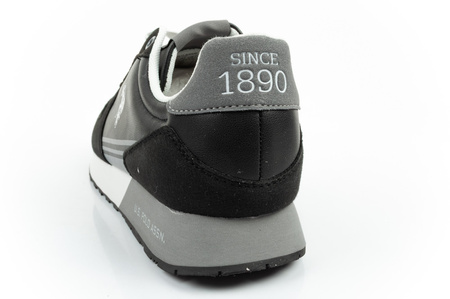 U.S. Polo Assn pantofi sport adidași bărbați la modă confortabili negri