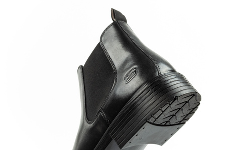 Ghete Chelsea Skechers pentru bărbați Miller-Boris Elegant Leather