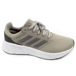Pantofi sport Adidas Galaxy 6 pentru bărbați, confortabili și ușori, în verde și gri.