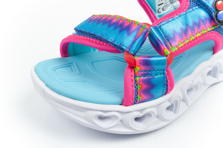 Sandale Skechers copii [302675L/MLT] Pantofi cu LED, multicolore.