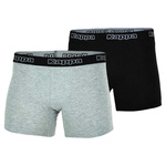 Boxer bărbați Kappa [351K1JW A8O] PACK 2, gri, negru.