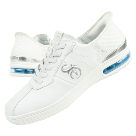 Pantofi sport pentru bărbați Skechers Snoop Dogg [251027/WHT] SLIP-INS, alb.
