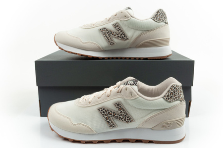 Pantofi sport New Balance 515 pentru femei, imprimeu leopard bej la modă
