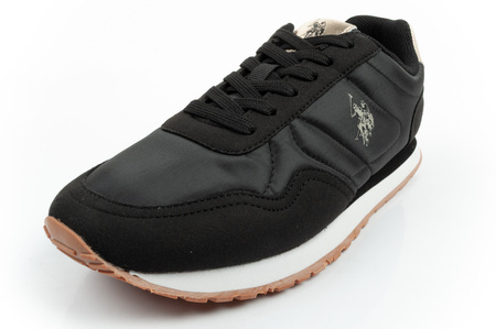 Teniși U.S. Polo Assn. pentru femei, la modă, confortabili, negri