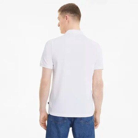 Cămașă sport polo pentru bărbați Puma Ess Pique [586674 52], alb.