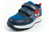 Pantofi sport pentru copii Leomil, pantofi sport Spiderman, ușori, cu velcro, negru, albastru