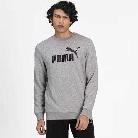 Hanorac sport pentru bărbați Puma ESS Big Logo Crew [586680 03], gri.