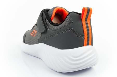 Pantofi sport Skechers Bounder pentru copii cu velcro, ușori, gri la modă
