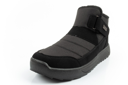 Ghete de iarnă Progress - Ghete de zăpadă izolate pentru bărbați cu benzi velcro