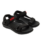 Sandale Lee Cooper pentru bărbați cu velcro pentru plajă de vară, negre ușoare