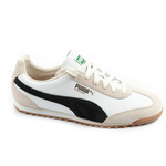 Pantofi sport unisex pentru femei Puma Arizona Retro Bej din piele