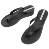 Sandale de damă Ipanema Selfie Fem, confortabile, negre, cu platformă, la modă