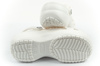Sandale Crocs Classic Platform pentru femei și bărbați, unisex, la modă, albe