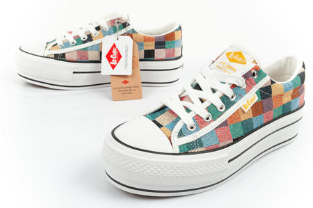 Teniși sport Lee Cooper pentru femei [LCW-25-31-3441L] cu platformă, multicolori.