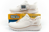 Teniși Skechers Bobs Squad Chaos SLIP-INS pentru femei, în culoarea albă