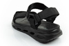 Sandale Lee Cooper pentru bărbați cu velcro, de vară, negre, ușoare