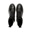 Ghete de damă Lee Cooper, negre, din piele naturală la modă