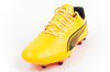 Ghete de fotbal Puma King Match FG/AG [107570 05], portocalii.