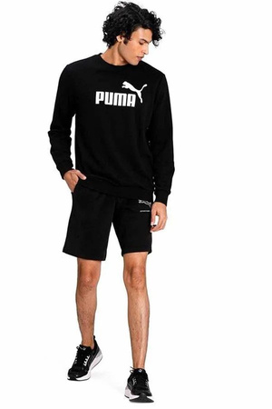 Hanorac sport pentru bărbați Puma ESS Big Logo Crew [586680 01], negru.