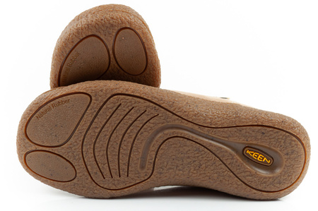 Ghete Chelsea Keen Mosey pentru femei, piele bej deschis